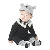 Domybest 【ニャー！ニャー！ニャー！】秋冬ベビーキャップ ニット帽子 野球帽 かわいい子猫のパターン キャンディーの色 スポーツ 誕生日 幼稚園 写真小道具 防寒対策 快適 柔らかく 2-7歳