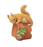 セトクラフト　Nature Garden　オーナメント　リス　イチゴ・SCZ-1421-110 ガーデニング･DIY・防殺虫 ガーデニング・花・植物・ＤＩＹ ab1-8344br-ah [簡素パッケー