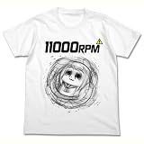バカ売れ ポプテピピック 11000RPM Tシャツ ホワイト Lサイズ