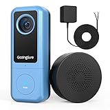 テレビドアホン Wi-Fi 2K高解像度 GazingSure インターホン スマホ対応 双方向音声 動体検知 暗視機能 ワイヤレスチャイム