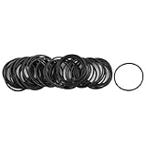 uxcell Oリング　穴シール　ニトリルゴム　NBR 20mm x 1mm　自動車用　フォークシール