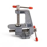 ヘビーデューティミニバイステーブルベンチバイス DIY のツール小さな宝石屋趣味クランプ