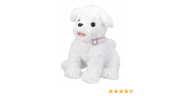 Amazon おりこうワンちゃん マルチーズ ぬいぐるみ おもちゃ