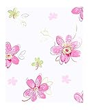 York Wallcoverings CK7709SMP Candice Olson Kids Bohemian Floral Wallpaper Memo Sample, 8-Inch x 10-I
