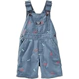 オシュコシュ OSHKOSH/ シフリディノキャンバスショートオール プリント ボトムスショートパンツ 12ヶ月【並行輸入】