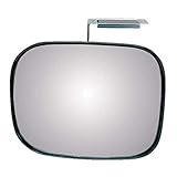 信栄物産 マグネットミラー 角型　150×180　黒 ＃SE-15B