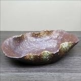 信楽焼　茶窯変変形花入【ha-0202】　花瓶　花器　一輪挿し　花入　しがらき焼　陶器　焼き物　壷　インテリア　おしゃれ　オシャレ