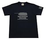 [ギガント] IV号 駆逐戦車 70(V) ラング Tシャツ ブラック 2XL（XXL） サイズ