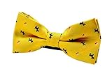 ファッションデザインさAdjustableネックボウタイ・ボーイズ蝶ネクタイ[イエロー]
