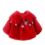 Pumpumly ベビー服　ウサギ耳コート　クローク　フリース　赤ちゃん服　キッズ服　フェイクファー　女の子　可愛い　秋冬　ふわふわ　暖かい