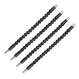 4本セット 295MM フレキシブルシャフトドリルビット 6.35mm(1/4) 電動 六角ドライバー 電子ドリル 連結軸ドリル