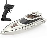 ミニリモートコントロールボートクルーズ船4CH電動RCセイル湖プールボーイキッズ用15km / h