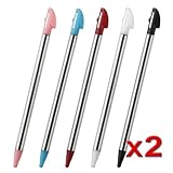 SODIAL(R)10xカラフルなタッチスクリーンスタイラスペン、Nintendo 3DS N3DS XL LL用