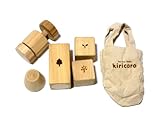 はじめてのつみき キリコロ ５ピース収納バック付 G01-1030 WOODYPUDDY 木のおもちゃ