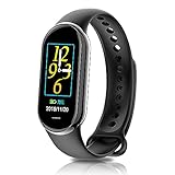 スマートウォッチ スマートバンド 8 Smart Band 8 日本語版 フルビューディスプレイ1.14インチ 2週間持続バッテリー 高精度