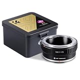 K&F CONCEPT マウント変換アダプター マウントアダプター Nikon対応 Fマウントレンズ Fujifilm対応カメラに対応 富士フィルム対応 Xマウント FXカメラ装着用 レンズアダプター 高精度 無限遠実現 メーカー直営店