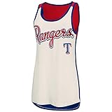 Texas RangersレディースTriple PlayスクープネックタンクトップXS
