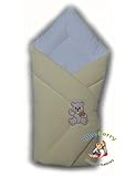 BlueberryShop Warm Thermo Terry Swaddle Wrap Blanket Sleeping Bag for Newborn baby shower GIFT 100% 
