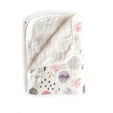 Miracle Baby ベビーブランケット 100x150cm 2層ガーゼ綿 天然100％コットン タオル よだれかけ よだれカバー 抱っこひも用 ベビーブランケット 新生児 ベビーバスタオル (ヘ