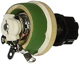 uxcell レオスタット 可変抵抗器 シングルターン レジスター 調整できる テーパ セラミック ディスク 25W 30 Ohm