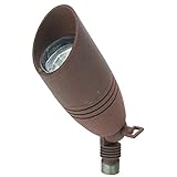 Best Quality Lighting BQ5RT Finished Outdoor Up Light with Clear Glass Shade, Rust [並行輸入品]