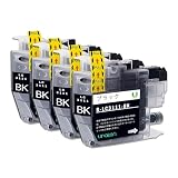 LC3111BK 4本 純正品併用 ブラック Brother用互換インクカートリッジ 互換品 LC3111-4PK 個包装 大容量 残量表示 ICチップ対応 DCP-J987N J982N J981N J978N J973N J972N J587N J582N J577N J572N MFC-J998DN/DWN J903N J898N J893N J738DN/DWN