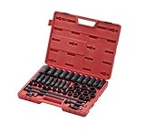 Sunex 2569 1 / 2インチドライブメトリックマスターインパクトソケットセット、43-piece by Sunex