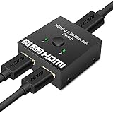 【2021最新版】HDMI 切替器 HDMI分配器 4K 60HZ HDMI セレクター 2.0 1入力2出力/2入力1出力 双方向 3D