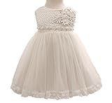 （シーエチディー）ベビードレス　 フォーマルドレス ノースリーブ　ワンピース　ビーズ　お花飾り　デイジー 　結婚式 セレモニードレス フォーマルドレス 子供服 女の子 赤ちゃん お宮参り ティアードス