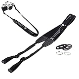 JJC カメラ ネックストラップ Sony A7 V A7C R A7C II A7RV A7RIV A7RIII A7RII A7IV A7III A7SIII A7SII ZV-E10 A7C A6600 A6400 A6100 A6500 Nikon Z f Z30 Z50 Z fc Z6II Z7II Z5 Z6 Z7 D3500 D5600 Fujifilm X100VI カメラ用 迷彩