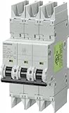 Siemens 5SJ43117HG42 Miniature Circuit Breaker UL 489 Rated 3 Pole Breaker 5 Ampere Maximum Tripping