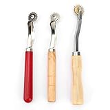 ソーイングルーレット 手縫い工具 ステッチルレット ルレット 3本セット 印付け ハンドメイド 布 紙 壁