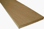 サンダーバードフォレストオーク・ボード1 " x 8 " x 4 'オーク