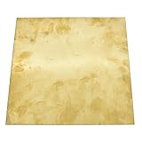 Viviseason(ビビシーズン) 200x200mm 黄銅板 真鍮板 黄銅プレート 彫刻銅板 Diy銅板 金属製 高いクオリティ 厚さ0.5mm 0.8mm 1mm 3つのサイズ選択可能