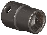 Martin 2614 7/16 Type I Opening 3/8 Power Impact Square Drive Socket 6 Points Standard 1-1/16 Overal