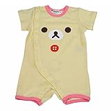 リラックマ Rilakkuma ロンパース 変身なりきり 綿素材半袖 ロンパース rkm-05 80cm コリラックマ