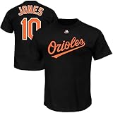 アダム・ジョーンズBaltimore OriolesブラックName & Number Tシャツサイズ大