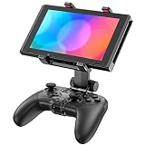 Switchホルダー スイッチホルダー OIVO Switchマウントホルダー Switchクリップホルダー Switch Proコントローラクリップ クリップマウント スイッチ固定ホルダー Switch/Switch Lite対応 調整可能クリップマウントホルダー