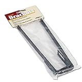 DEFLECTO CORPORATION Metal Partition Brackets, 1/2 x 7 1/8, Black, 2/Pack (391204) [並行輸入品]
