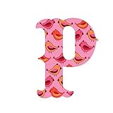 WallCandy Arts Luv Letters Birds Wall Stickers, P [並行輸入品]