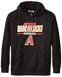 MLB Arizona Diamondbacksメンズsa2フリースパーカー XL ブラック