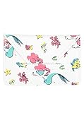 ディズニー 財布 Disney The Little Mermaid Ariel Ditsy Print Envelope Wallet [並行輸入品]