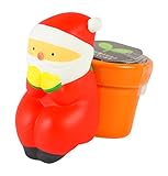 聖新陶芸 どこでもおすわりガーデン クリスマス サンタ クローバー