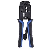 多機能ネットワーククリスタルヘッド圧着プライヤー電話ケーブルワイヤーストリッパー圧縮ワイヤーストリッパークリンパーツール