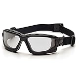 Pyramex I-Force Slim Blk Frame Clear AF Lens Sealed Eyewear [並行輸入品]