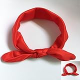 Refaxi かわいい赤ちゃんウサギの耳の髪の毛ノットウサギの女の子のためのヘアバンド子供のためのストレッチ布