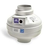 Fantech FR 140 Inline Centrifugal 6" Duct Fan, Molded Housing, 214 CFM [並行輸入品]