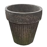 ノルデンポット　ストリーベ　17cm モスブラウン 植木鉢