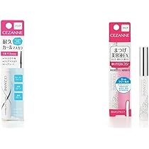 Amazon | 【セット買い】セザンヌ 耐久カールマスカラ 00 クリア
