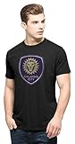 MLS Orlando City Soccer ClubメンズScrum Basic Tee、Large、ジェットブラック